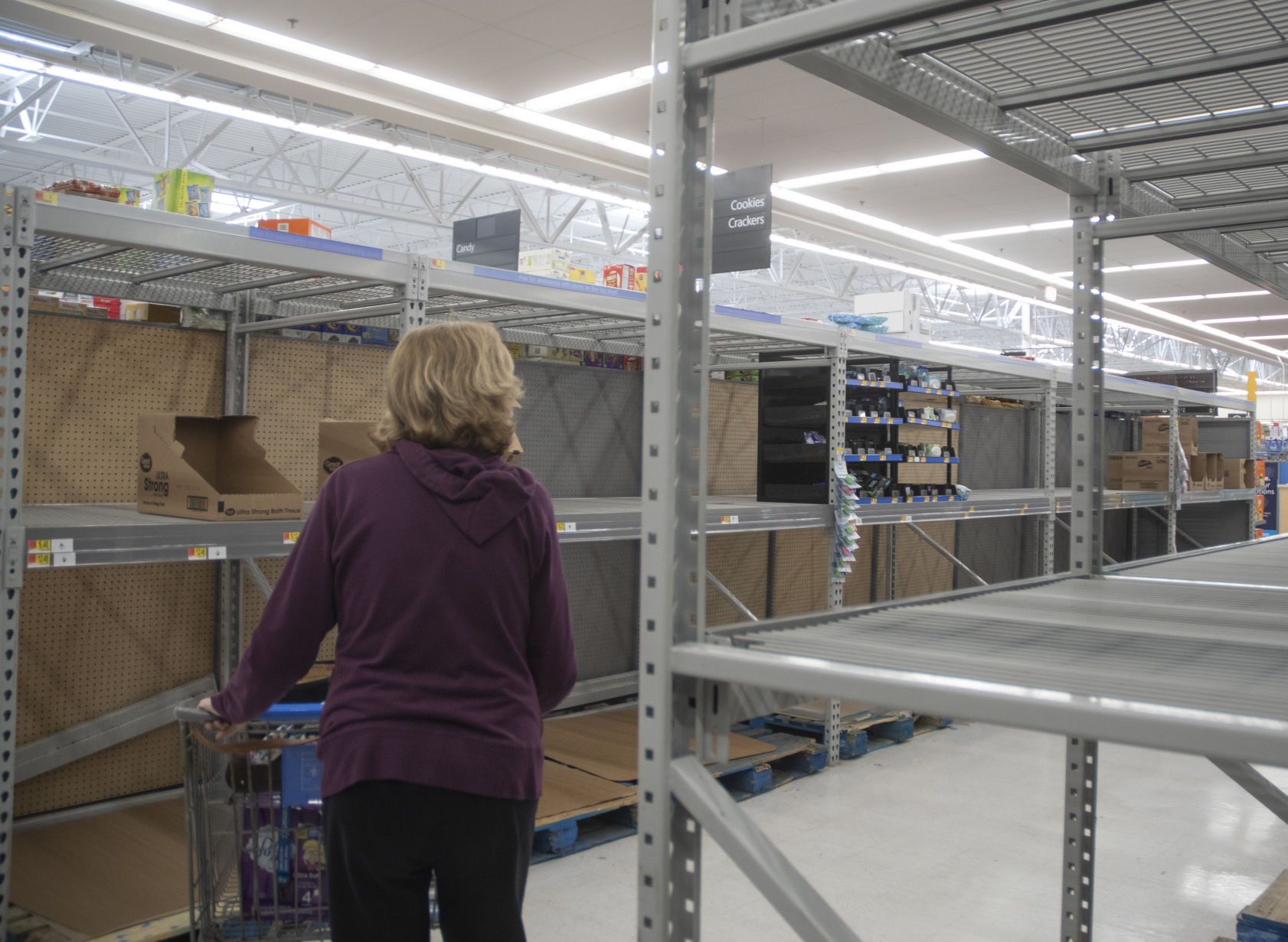 Grocery store stock, Walmart